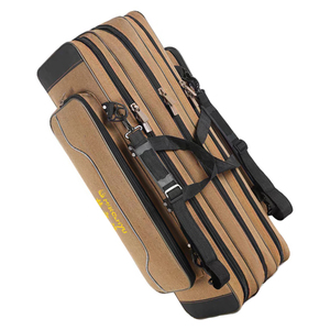 耐磨加厚大容量防水帆布钓鱼杆包