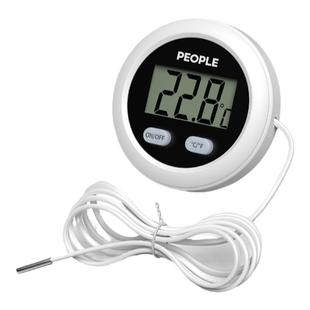 人民电器带探头数显温度计高精度鱼缸养殖专用电子温度传感器