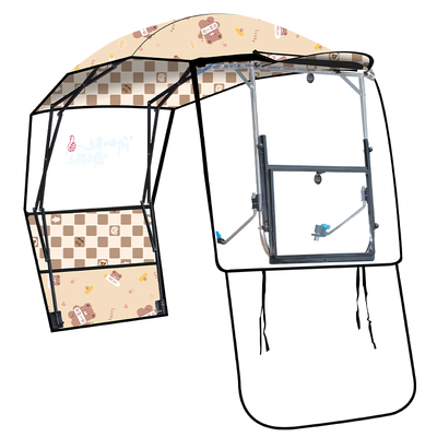 【快拆快装】轻松收纳电动车雨棚