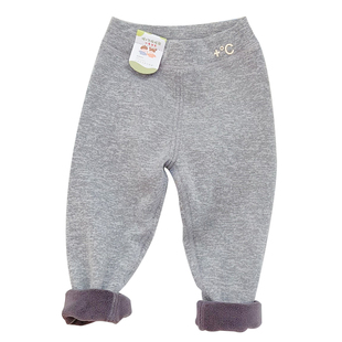 儿童加绒加厚男童女童保暖裤内穿搭宝宝一体绒睡裤打底裤子秋冬款