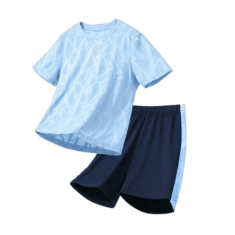 男童夏季速干运动套装儿童篮球服