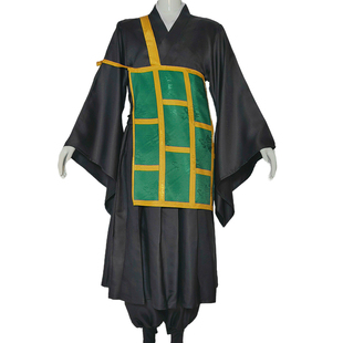 咒术回战夏油杰cos服黑色套装真人cosplay服装动漫舞台表演服现货