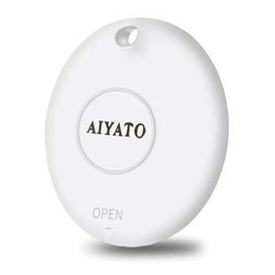 aiyato适用于苹果airtag防丢器定位FindMy钥匙背包宠物儿童平替款