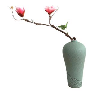 小花器禅意居家桌面办公室摆件小花插客厅电视柜仿真花干树枝花瓶
