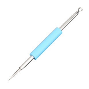 硅胶套粉刺针刮扎黑头脂肪颗粒美容针硅胶挤痘痘工具去痘针祛豆豆