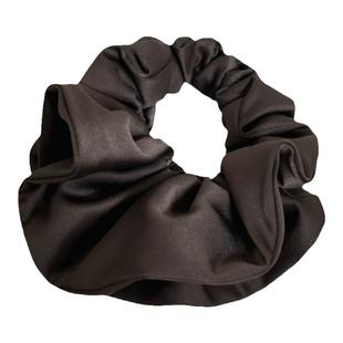 饱满又大朵 慵懒高级感缎面绸缎蓬松双层大肠圈发圈皮筋头绳发绳