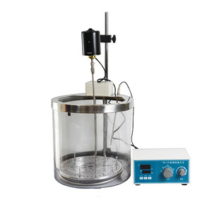 76-1A  76-1B 数显玻璃恒温水浴锅  高精度玻璃水浴 30*30cm 40cm