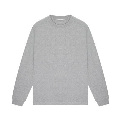 nicerice好饭宽松罗纹长袖T恤