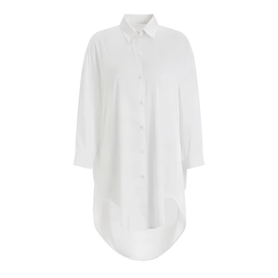 冰丝性感睡衣女款2026新款夏季纯欲风家居服轻奢高级感衬衫睡裙