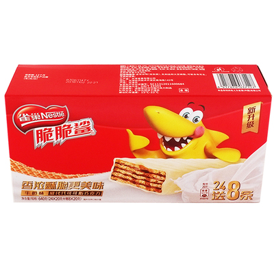 雀巢脆脆鲨24+8条巧克力夹心