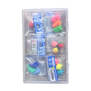 IWAKO 岩泽 日本进口铅笔帽笔套橡皮 可爱造型 安全无毒 儿童橡皮