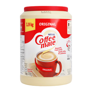 进口雀巢咖啡伴侣瓶装1900g原味奶精非奶球糖包奶包官方【临期】