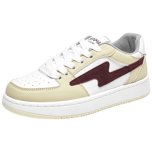 森马板鞋女鞋2025新款秋季潮流透气舒适软底小白鞋休闲百搭运动鞋