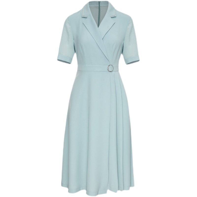 乔万尼法式连衣裙新款女气质收腰高端精致显瘦长裙ET2E259401