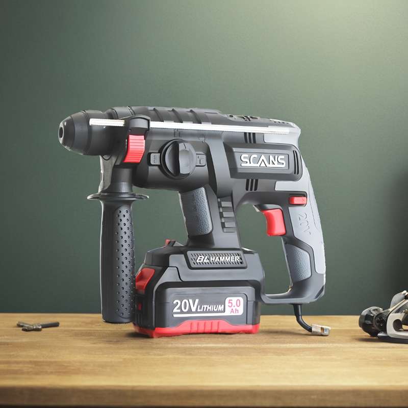朝能无刷锂电电锤20V充电式电锤SC5200多功能电锤冲击钻电锤SCANS