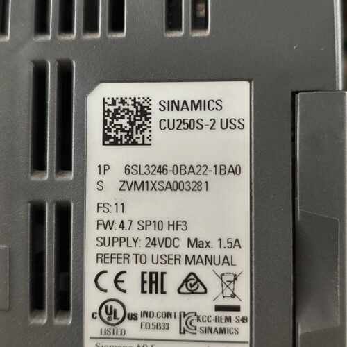议价-6SL3246-0BA22-1BA0 CU250S-2USS