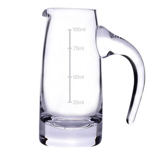 baer水晶分酒器白酒家用商用创意玻璃壶酒店专用刻度饭店用倒酒器