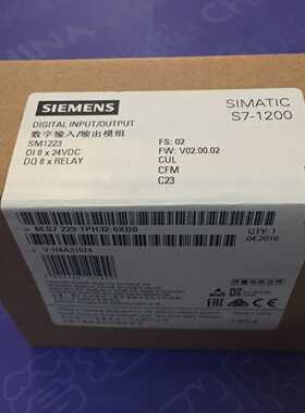 议价6ES7223-1PH32-0XB0西门子SM1223, 8DI / 8DO 6ES7 223-1PH32