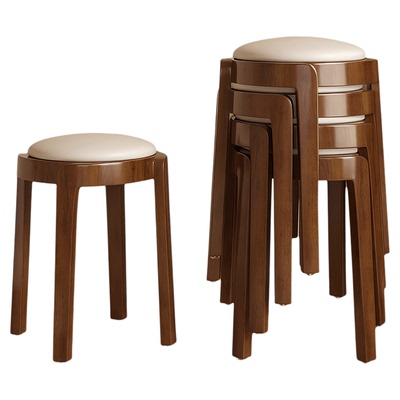 【国补15%】进口实木软包特厚凳