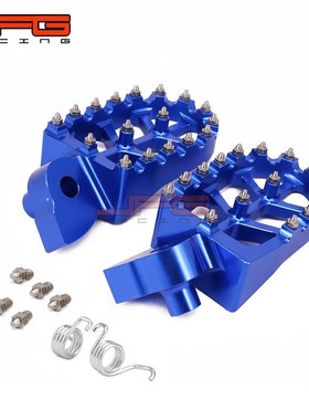适用于YZ/YZF/WR/85/125/250/400/426/450F越野摩托车防滑脚踏