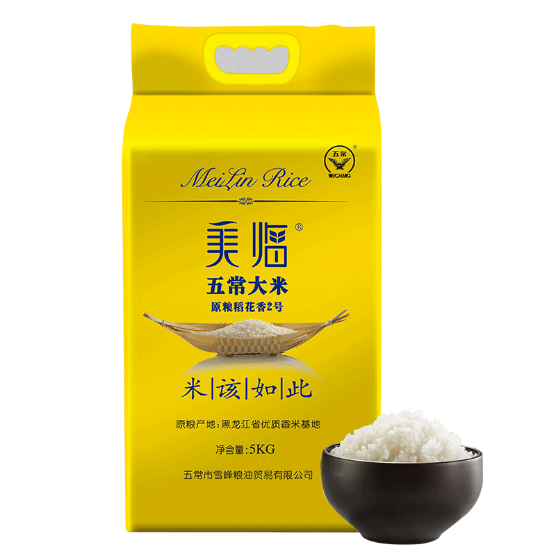 美临大米家用袋装稻花香