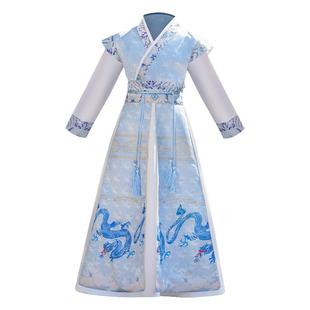 男童汉服2025新款古风唐装中国风儿童新中式演出服男孩帅气古装秋