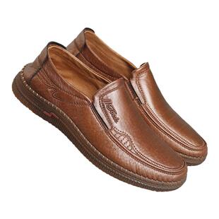 老北京布鞋旗舰店官方正品男鞋官网男款软底男士春秋牛筋底仿皮鞋