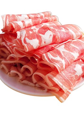 羊肉新鲜内蒙火锅草原羊肉卷不膻