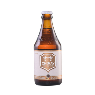 整箱 比利时进口智美白帽啤酒 修道院啤酒330ml*24瓶 精酿啤酒