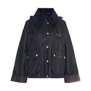 Barbour Reighton女士连帽油蜡夹克