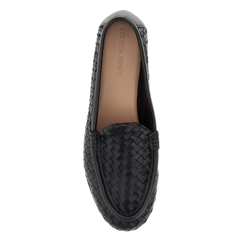 BOTTEGA VENETA 男士silenzio真皮编织 BV乐福鞋26春夏意大利代购
