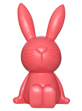 兔子电镀客厅卧室书房桌面摆件