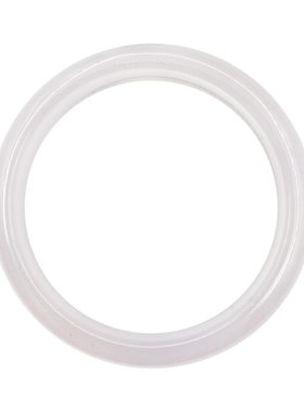 天然荔枝冻白玛瑙青白玉圆条玉镯