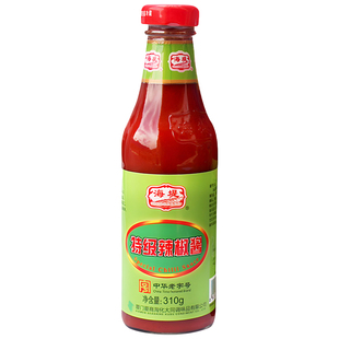 厦门海堤特级辣椒酱1.2kg拌泡菜海蛎煎肉粽拌面闽南甜辣风味蘸酱