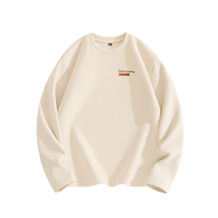 真维斯德绒打底衫男秋衣男款上衣2026新款冬季长袖男士保暖内衣L