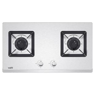 华帝燃气灶i10065A不锈钢大火力煤气灶家用天然气双灶液化气灶台