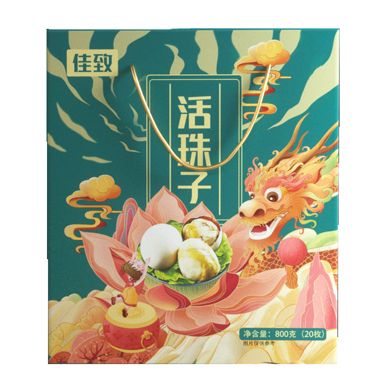 佳致礼盒天鸡即食熟食凤凰活珠子
