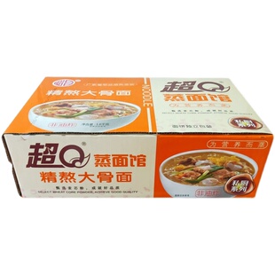 裕昌超Q蒸面馆私厨系列1.6kg整箱精熬大骨面非油炸方便面食品包邮