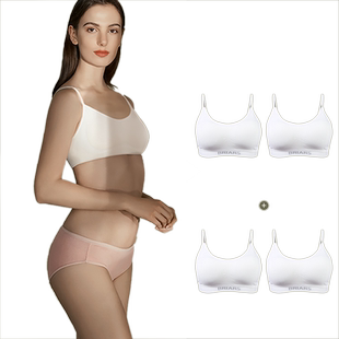蓓安适一次性内衣便携免洗文胸女运动跑步无钢圈旅行出差舒适背心