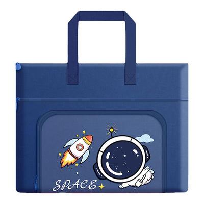 手提袋拎书袋小学生帆布袋男孩