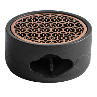 叁旬山峦温茶炉蜡烛小火炉围炉煮茶保温底座茶杯加热暖茶器温茶器