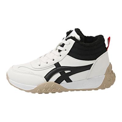 踩屎感莆田爆款加绒运动鞋女