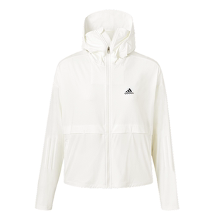 「冰淇淋防晒衣」UPF50+轻薄外套防晒服女装adidas阿迪达斯轻运动