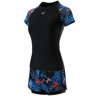 361游泳衣女分体式2025新款女士高级感中老年妈妈大码泡温泉泳装