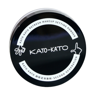 KATO散粉控油定妆持久koto新款散粉定妆粉防水防汗不脱妆蜜粉粉饼