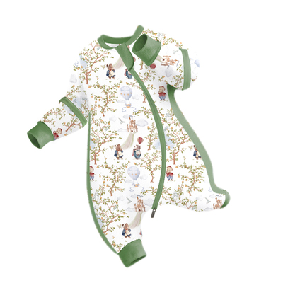 imomoto宝宝秋冬睡袋3层恒温结构