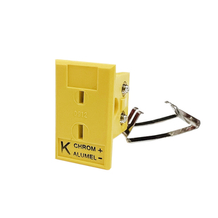 K型热电偶面板连接器T型面板插座MPJ-K-F热电偶插座E型J型MPJ-T-F