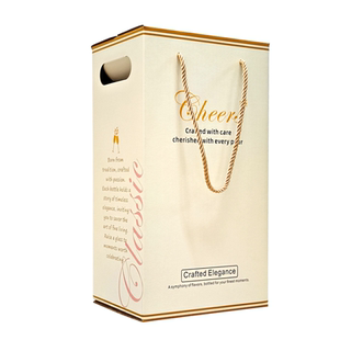 樱秦B656 加厚冰酒包装盒纸箱六6支装375/500ml水果酒礼盒 可定制