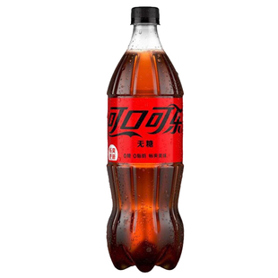 可口可乐无糖888mlx12瓶装零度汽水碳酸饮料家庭分享装大瓶整箱