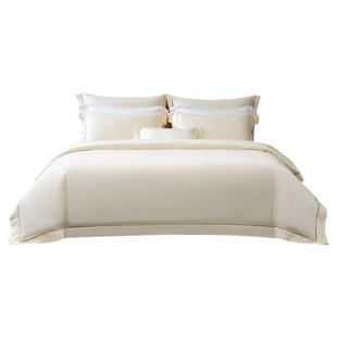 MINE/寐140支匹马棉四件套纯棉床单秋冬轻奢高级床品套件 玛奇朵